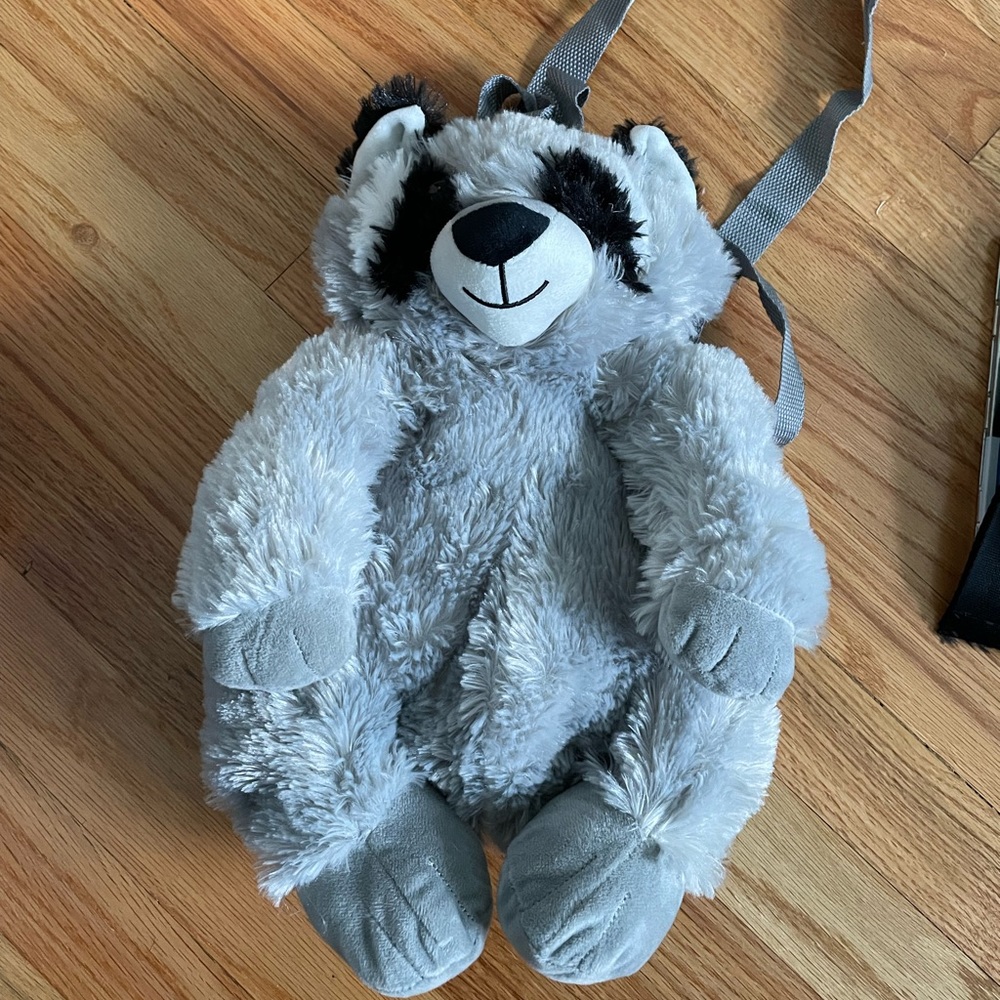 Raccoon backpack